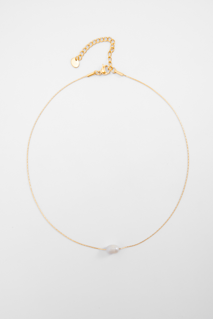 CALM PEARL NECKLACE - Kumaya Jewelry