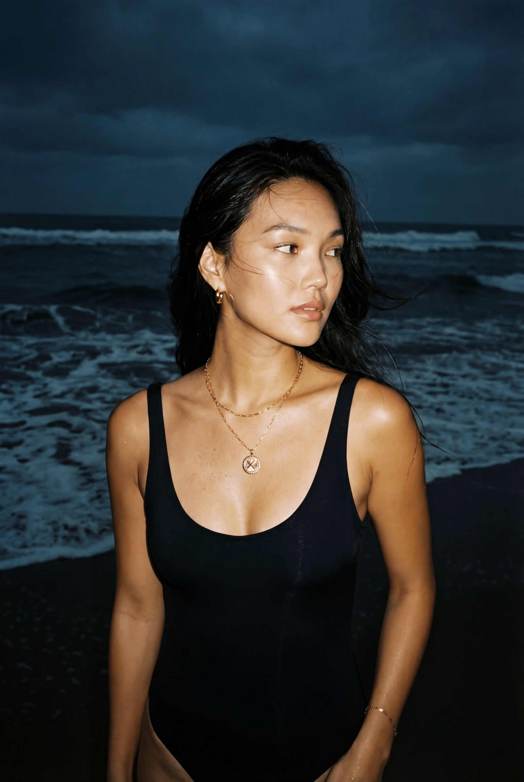 ENGRAVED COMPASS NECKLACE - Kumaya Jewelry