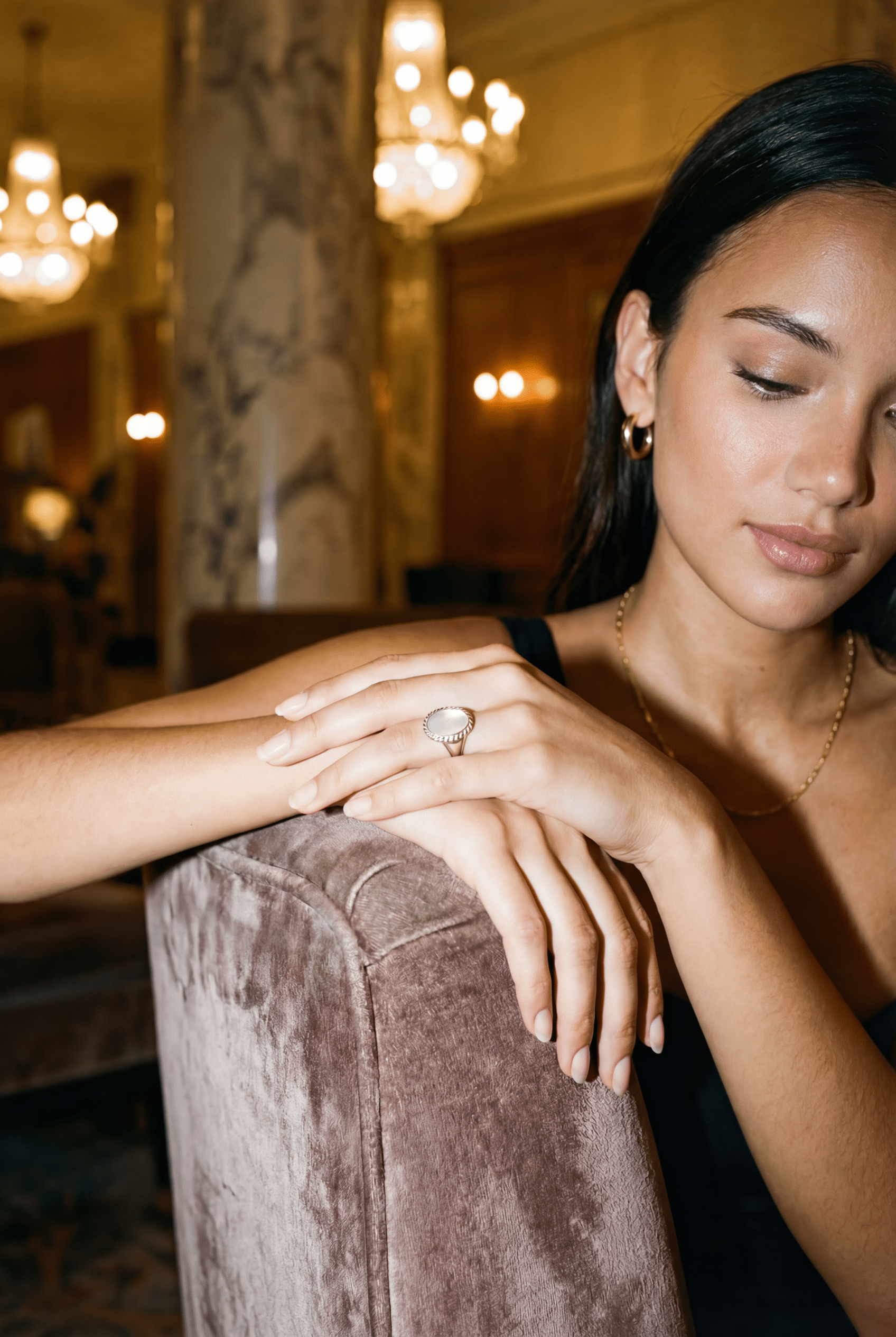 PEARL CREST RING - Kumaya Jewelry