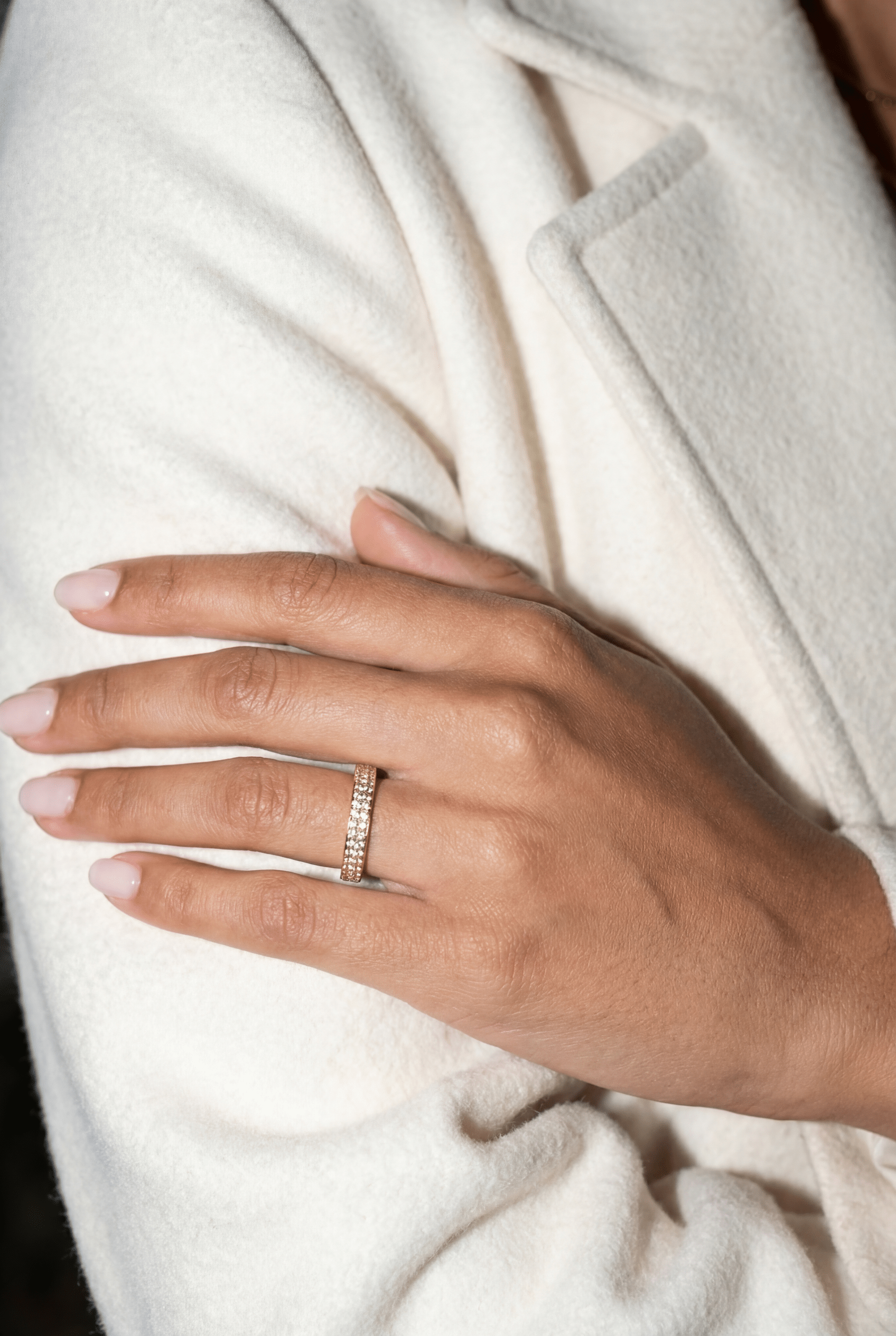 CLASSIC PAVE RING - Kumaya Jewelry