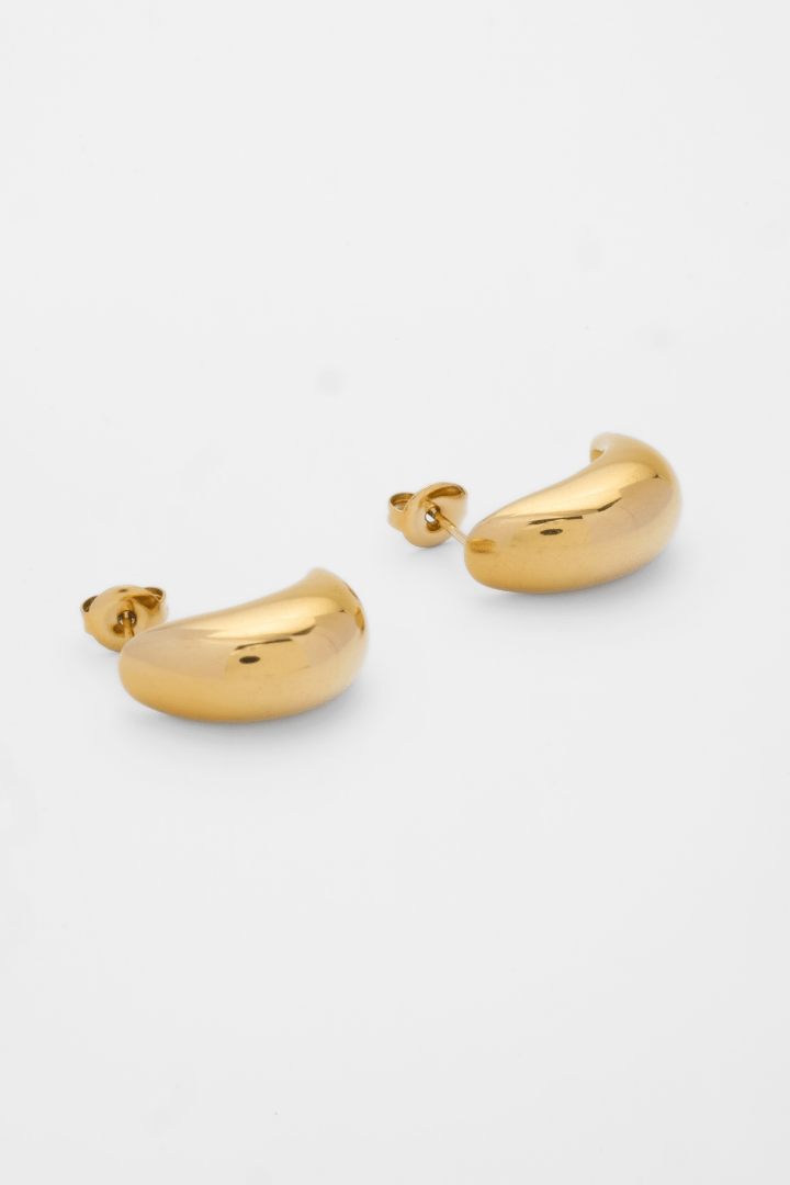 CRESCENT HOOPS - Kumaya Jewelry