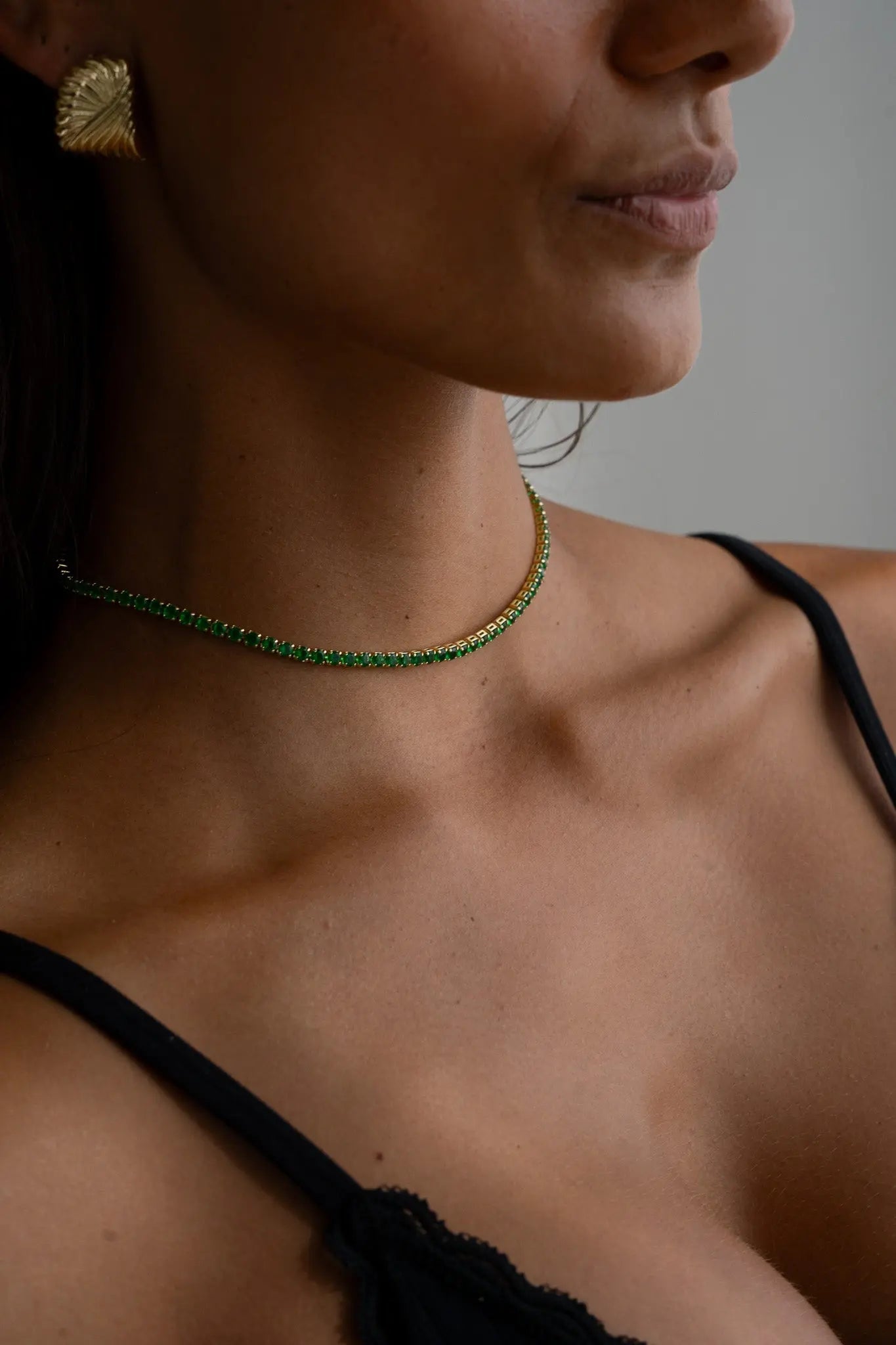 ELM TENNIS NECKLACE - Kumaya Jewelry