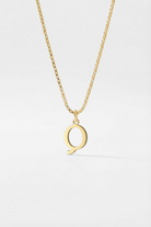INITIAL NECKLACE GOLD - Kumaya Jewelry