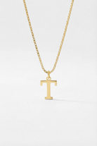 INITIAL NECKLACE GOLD - Kumaya Jewelry
