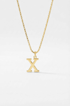 INITIAL NECKLACE GOLD - Kumaya Jewelry