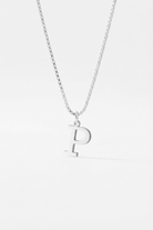 INITIAL NECKLACE SILVER - Kumaya Jewelry