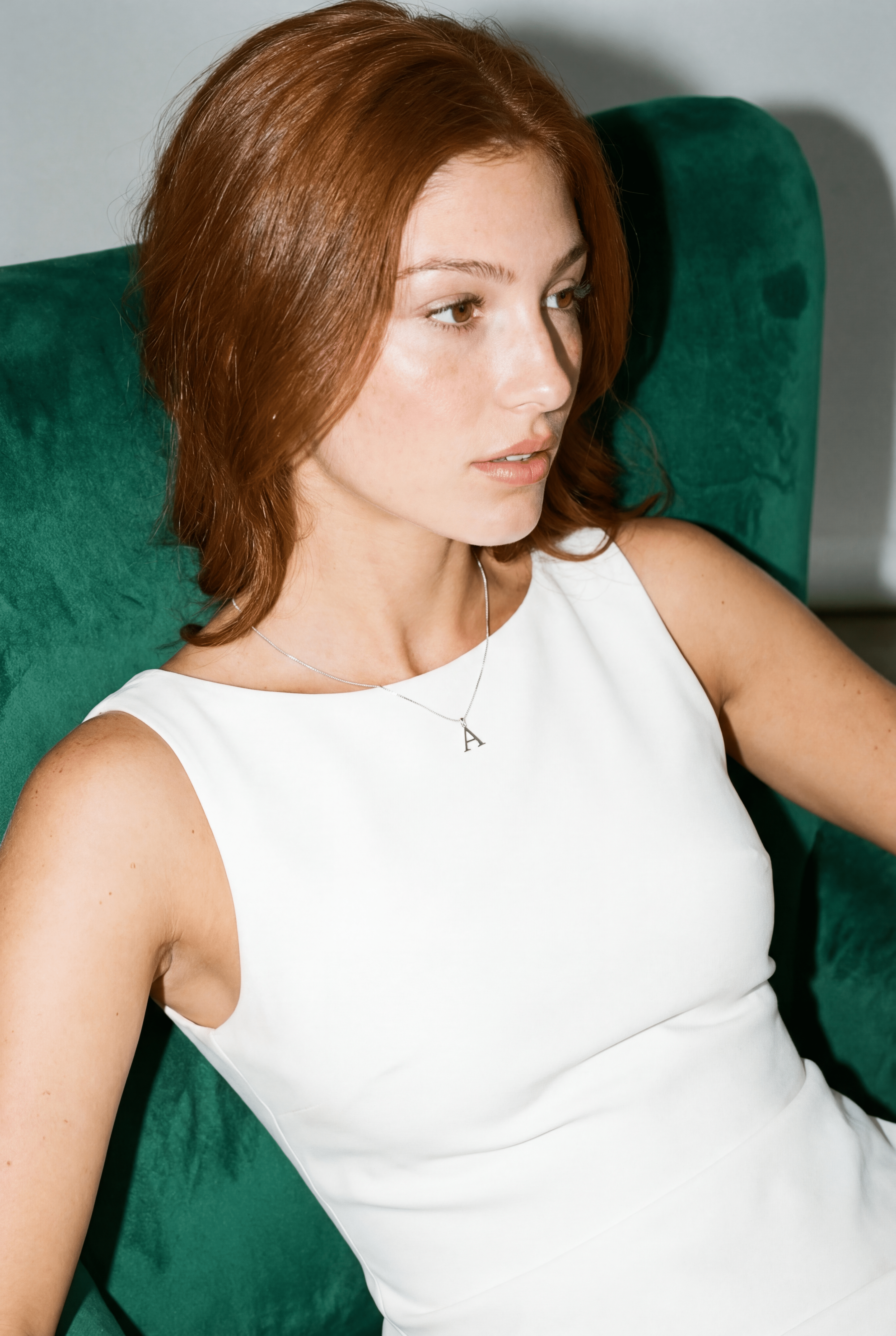 INITIAL NECKLACE SILVER - Kumaya Jewelry