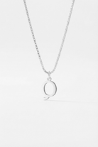 INITIAL NECKLACE SILVER - Kumaya Jewelry