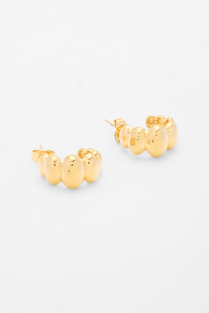 PUFFY HOOPS - Kumaya Jewelry