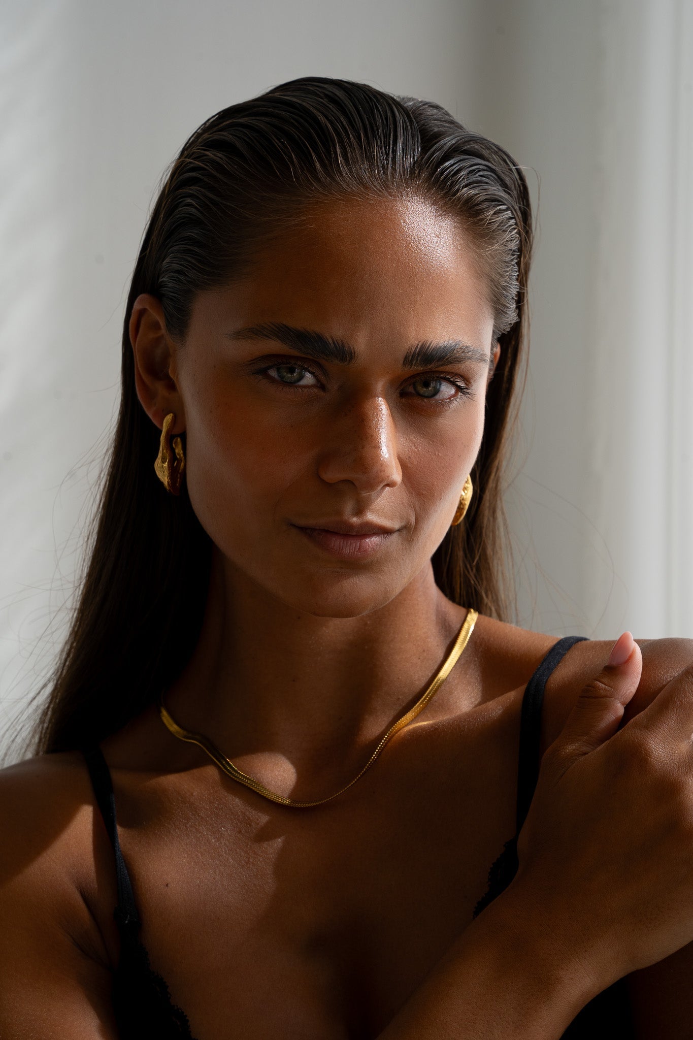 SCULPT HOOPS - Kumaya Jewelry